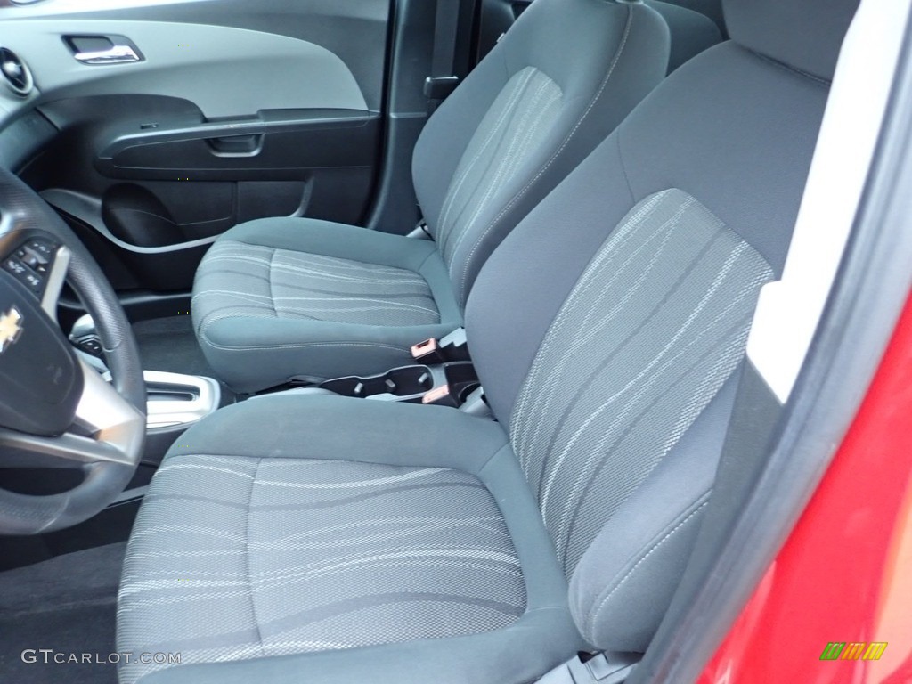 2012 Sonic LT Sedan - Victory Red / Jet Black/Dark Titanium photo #20
