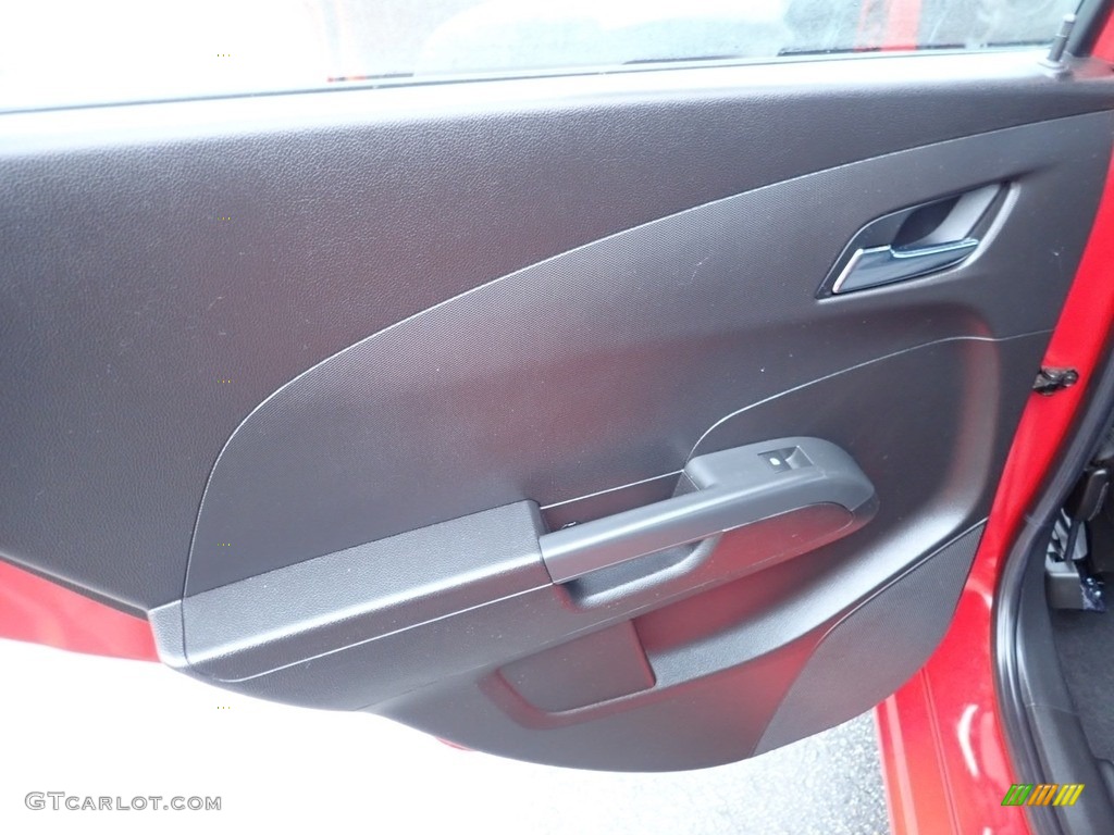 2012 Sonic LT Sedan - Victory Red / Jet Black/Dark Titanium photo #23
