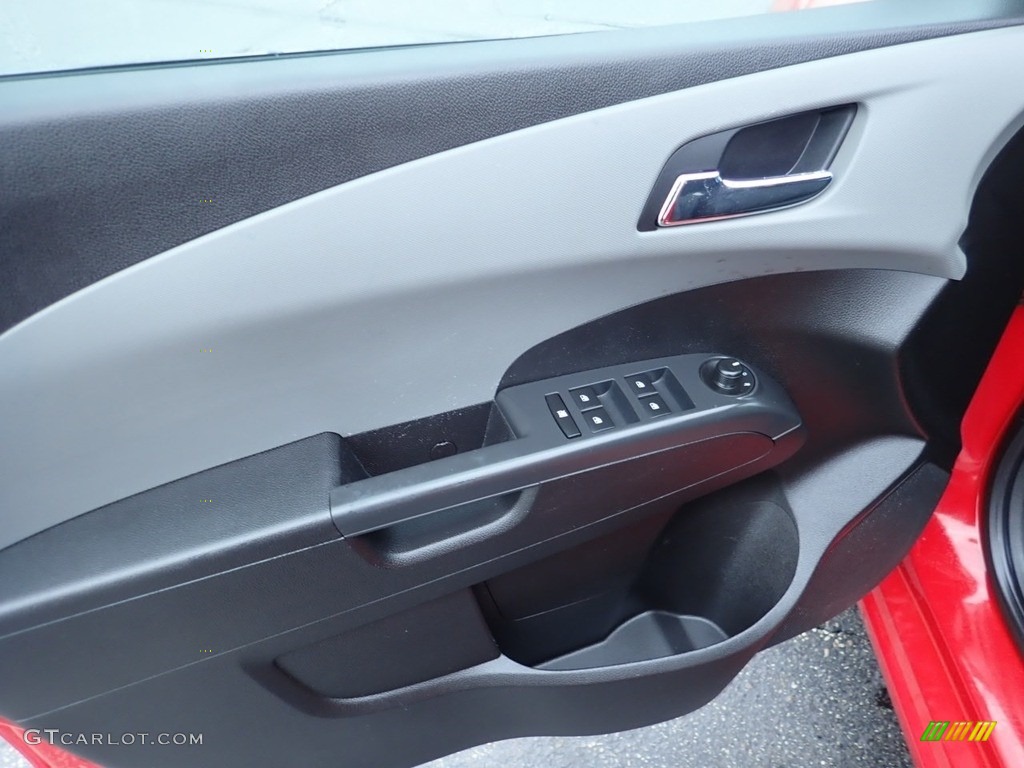 2012 Sonic LT Sedan - Victory Red / Jet Black/Dark Titanium photo #24