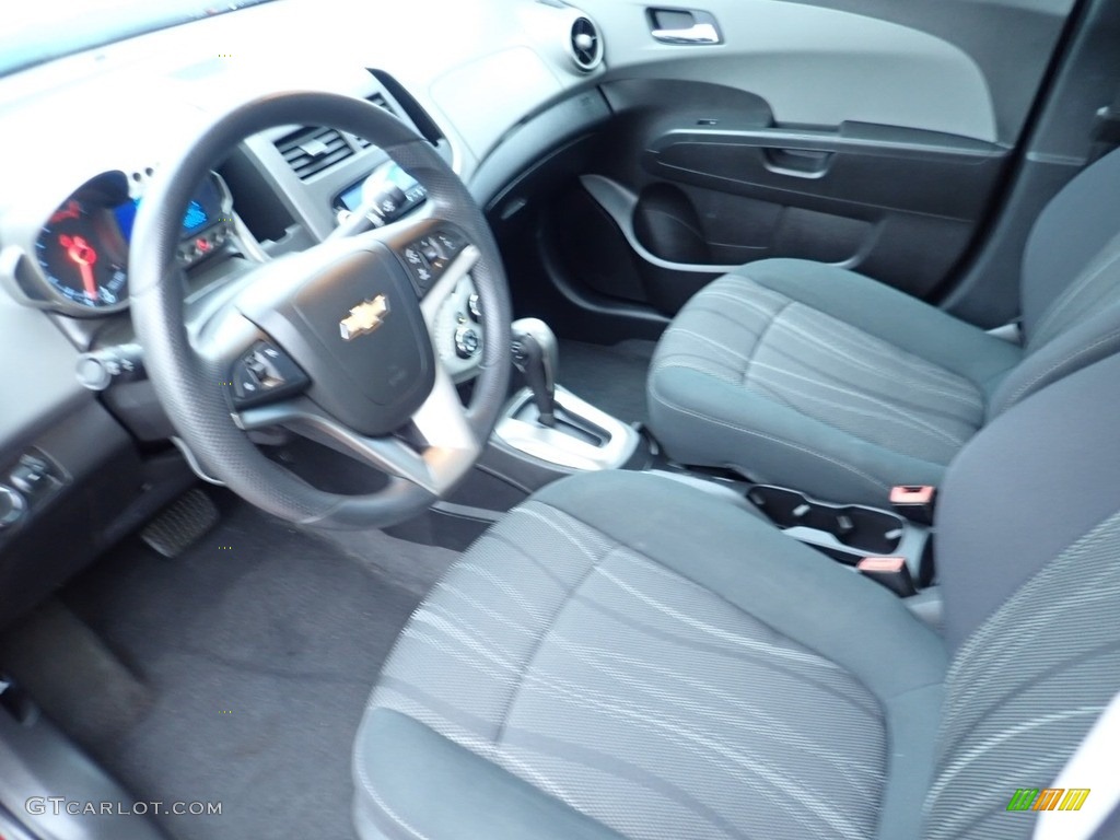 2012 Sonic LT Sedan - Victory Red / Jet Black/Dark Titanium photo #25