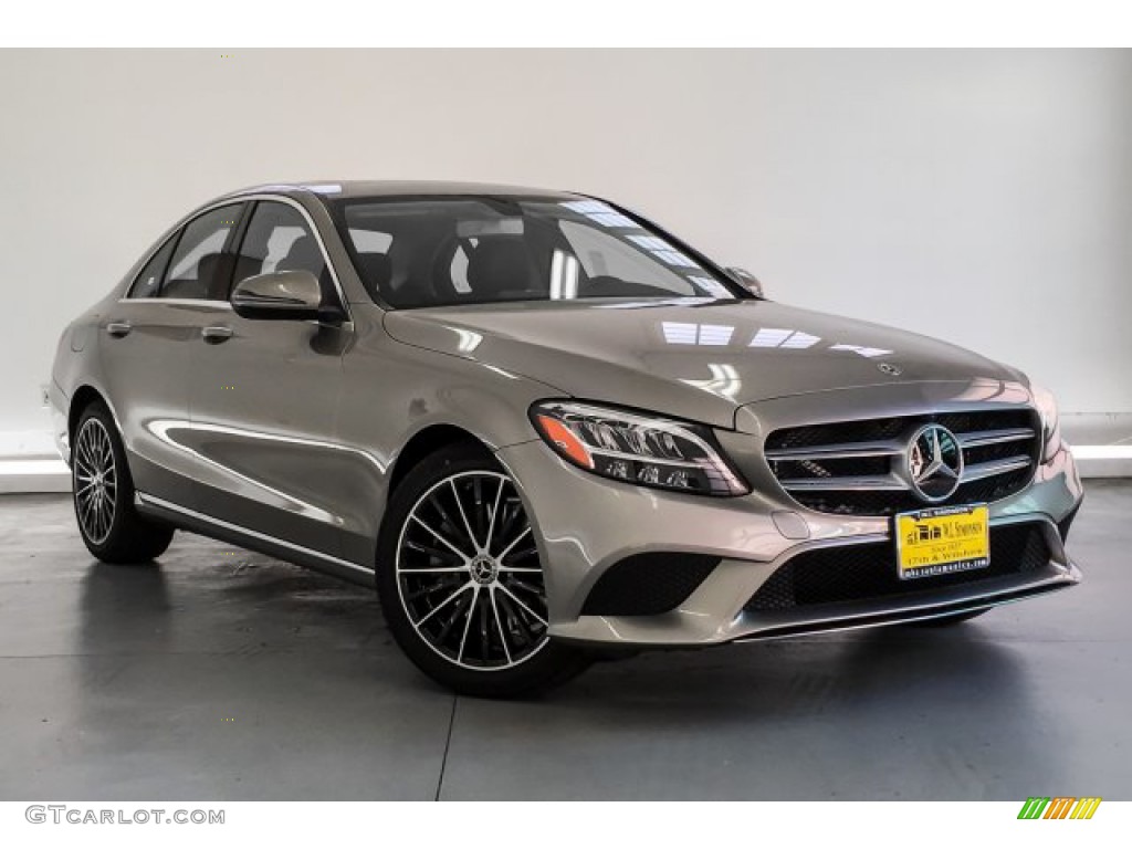 Mojave Silver Metallic 2019 Mercedes-Benz C 300 Sedan Exterior Photo #131066753