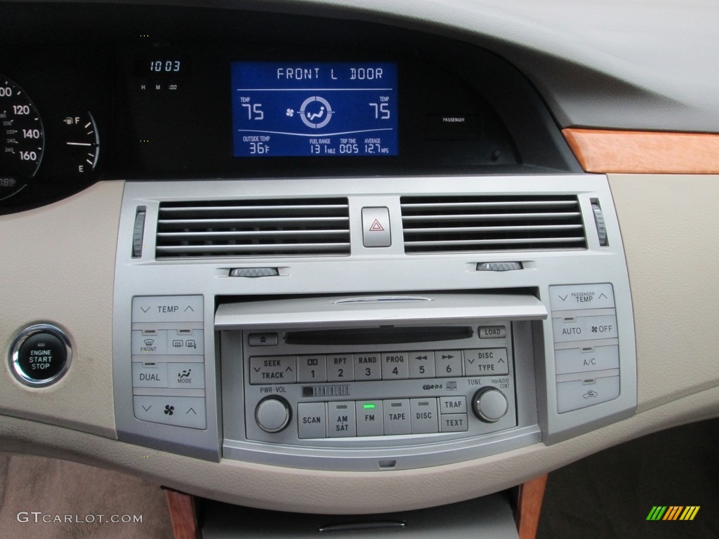 2006 Avalon Limited - Desert Sand Mica / Ivory photo #26