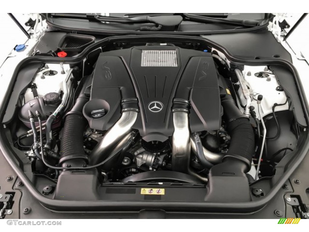 2019 Mercedes-Benz SL 550 Roadster 4.7 Liter DI biturbo DOHC 32-Valve VVT V8 Engine Photo #131068172