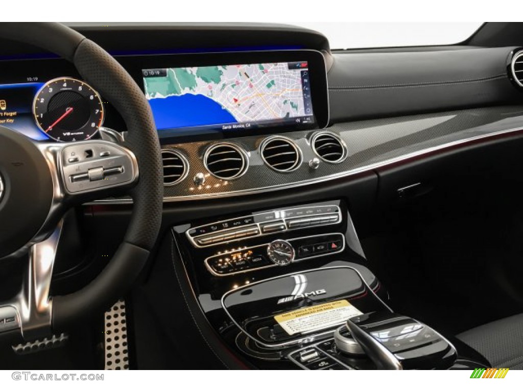 2019 Mercedes-Benz E AMG 63 S 4Matic Sedan Black Dashboard Photo #131068481