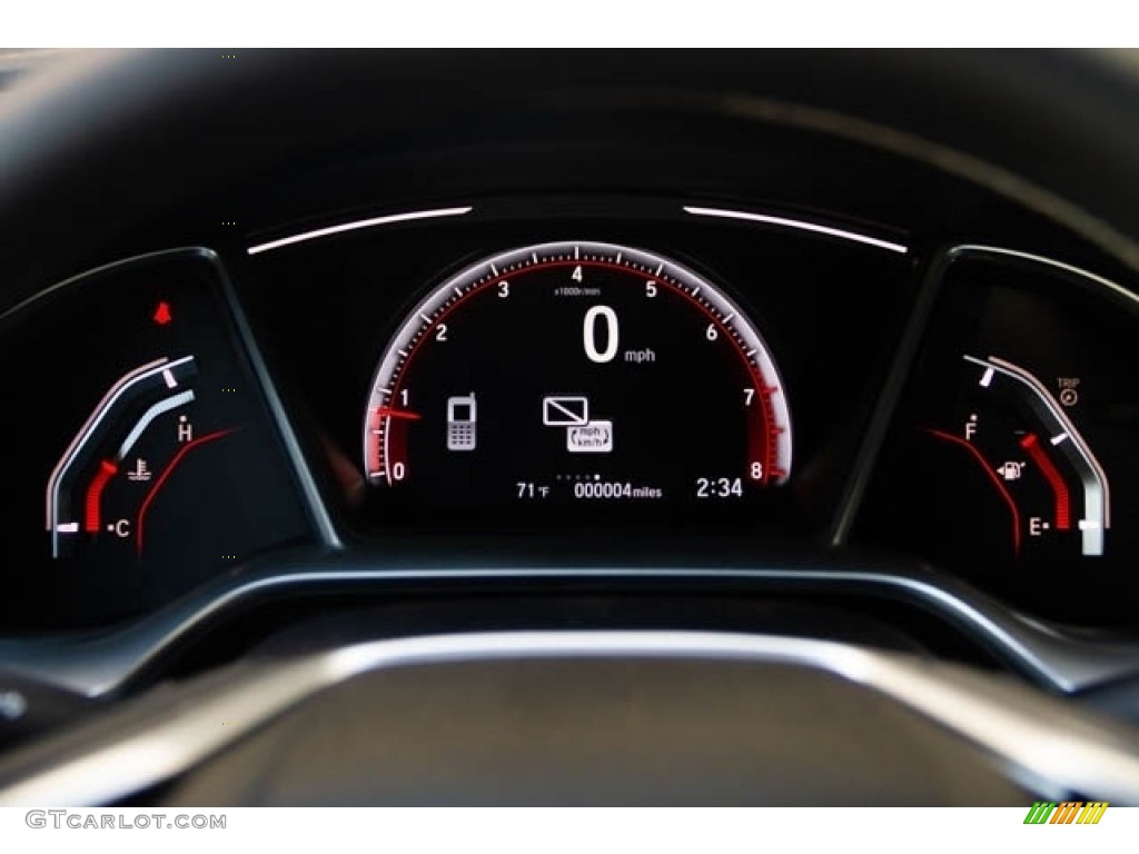 2019 Honda Civic Sport Sedan Gauges Photo #131069426