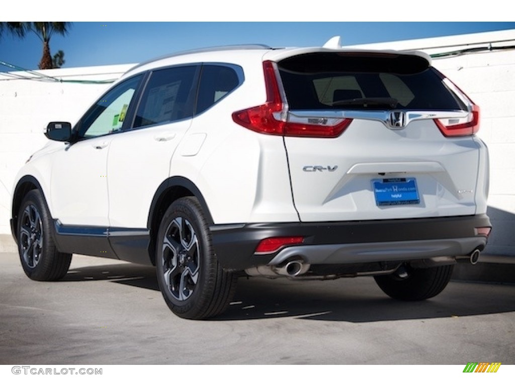 2019 CR-V Touring - Platinum White Pearl / Black photo #2