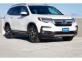 2019 White Diamond Pearl Honda Pilot Touring  photo #1