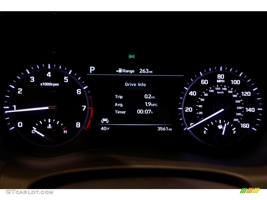 2018 Hyundai Genesis G80 5.0 AWD Gauges Photos