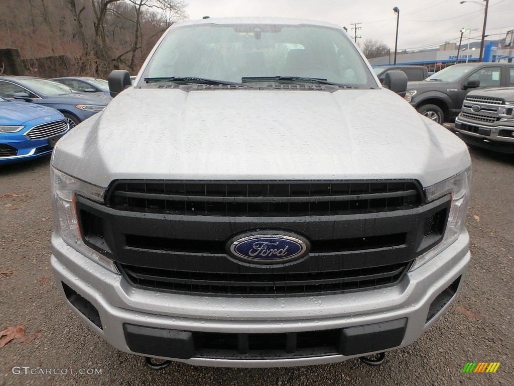 2019 F150 XL SuperCab 4x4 - Ingot Silver / Earth Gray photo #7