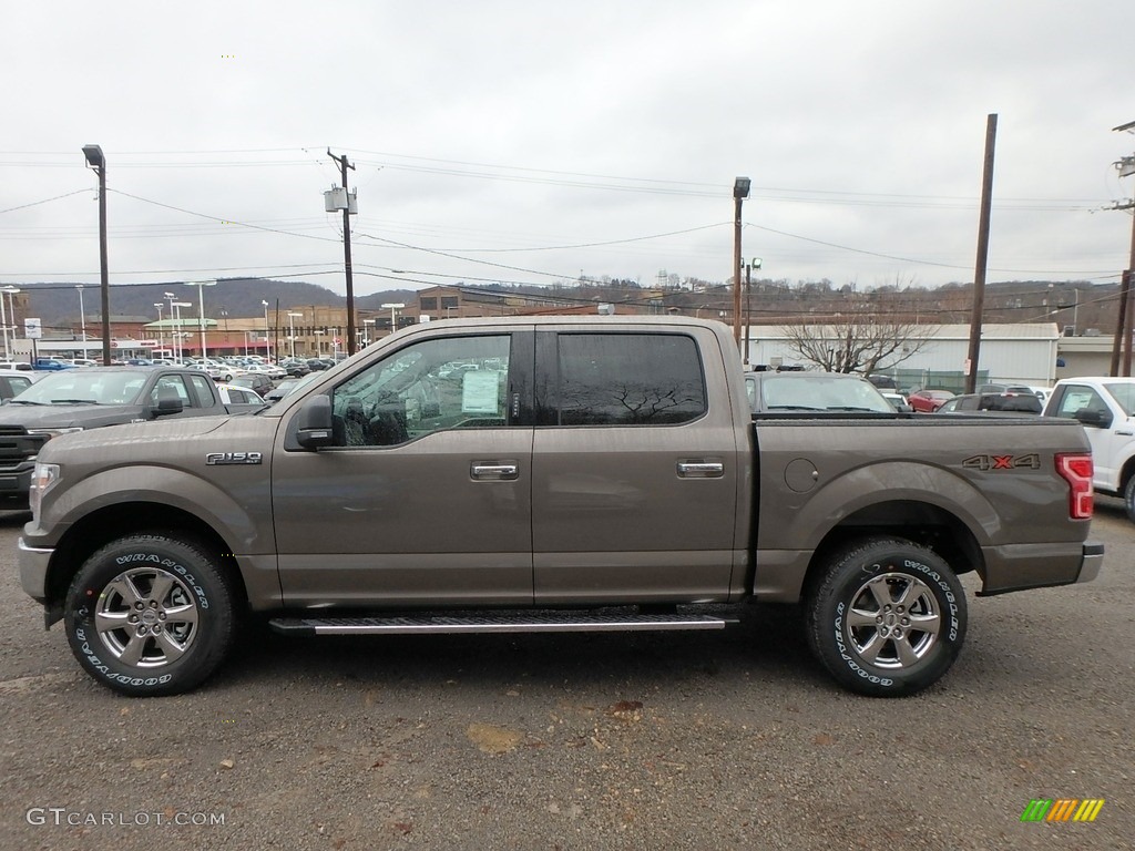 2019 F150 XLT Sport SuperCrew 4x4 - Stone Gray / Earth Gray photo #5