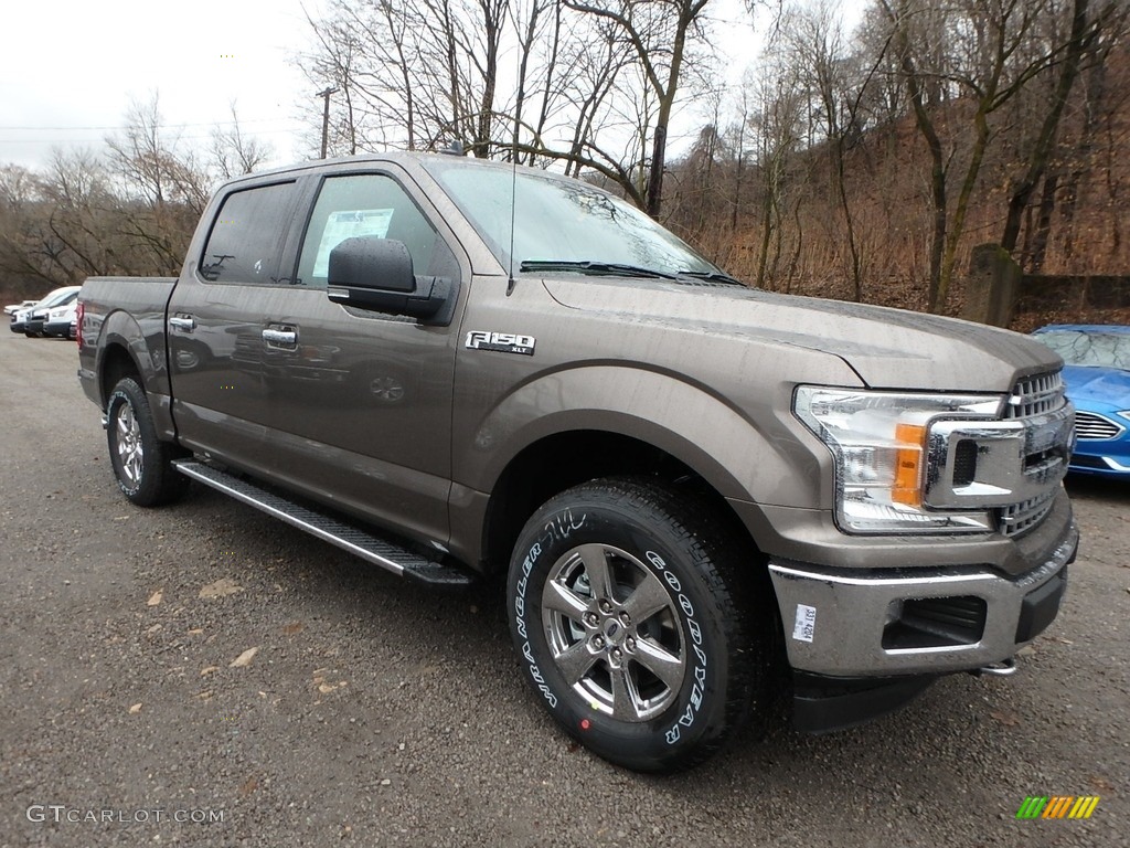 2019 F150 XLT Sport SuperCrew 4x4 - Stone Gray / Earth Gray photo #8