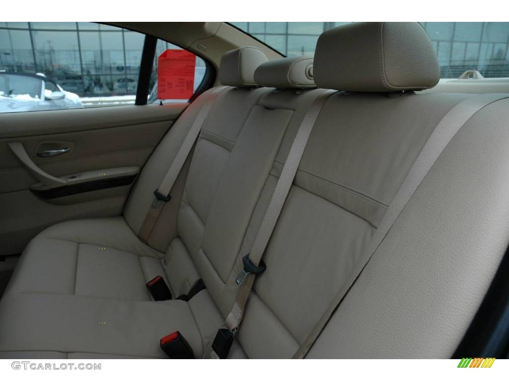 2009 3 Series 328xi Sedan - Black Sapphire Metallic / Beige Dakota Leather photo #14
