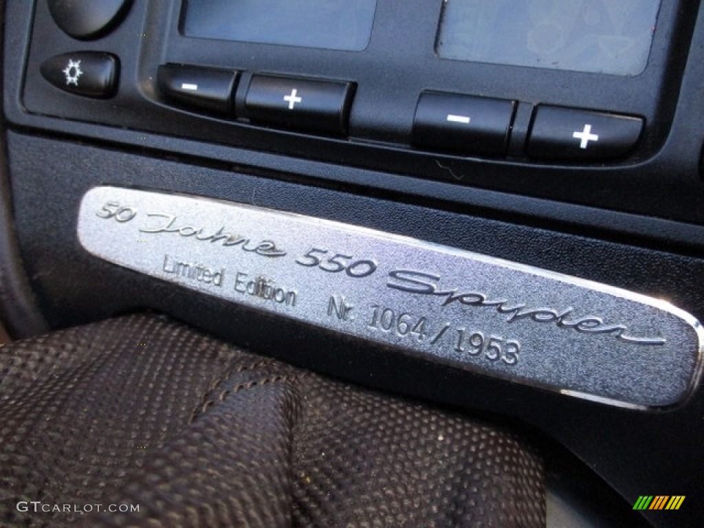 2004 Porsche Boxster S 550 Spyder Marks and Logos Photo #131076973