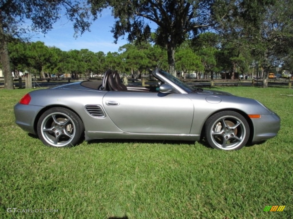 GT Silver Metallic 2004 Porsche Boxster S 550 Spyder Exterior Photo #131077006