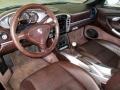  2004 Boxster S 550 Spyder Cocoa Brown Interior