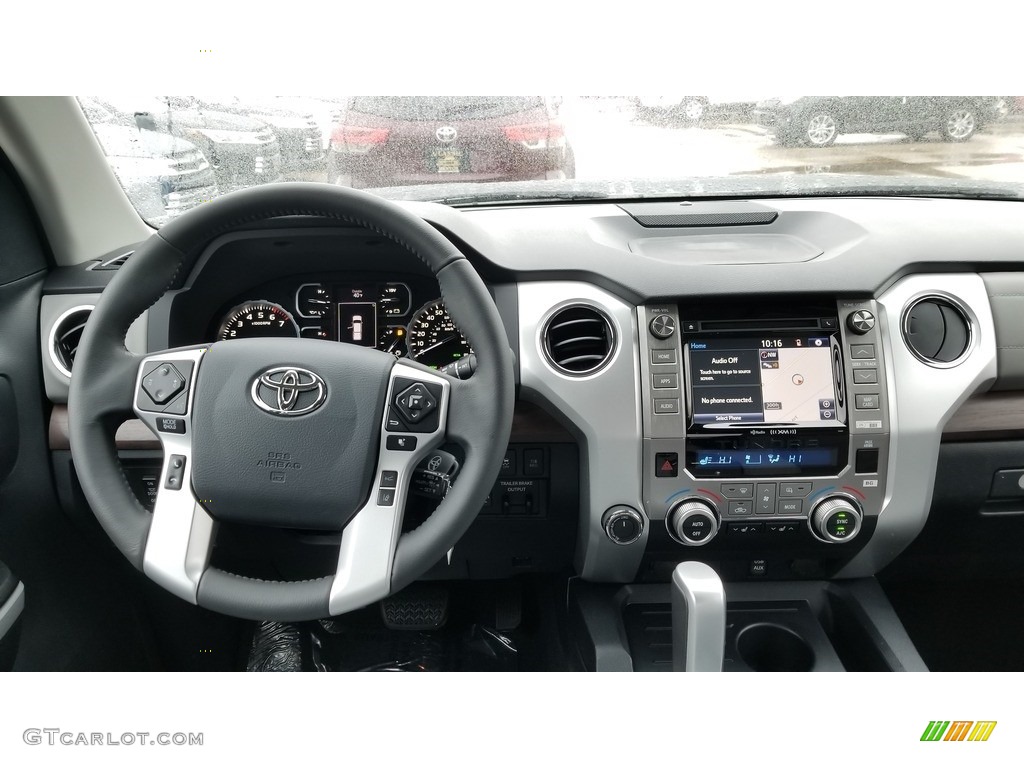 2019 Toyota Tundra Limited Double Cab 4x4 Graphite Dashboard Photo #131077423