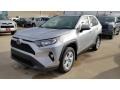 2019 Silver Sky Metallic Toyota RAV4 XLE AWD  photo #1