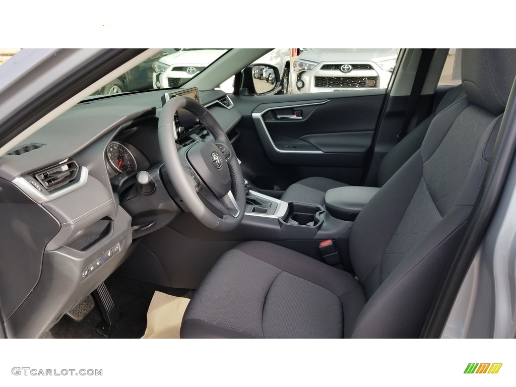 2019 RAV4 XLE AWD - Silver Sky Metallic / Black photo #2