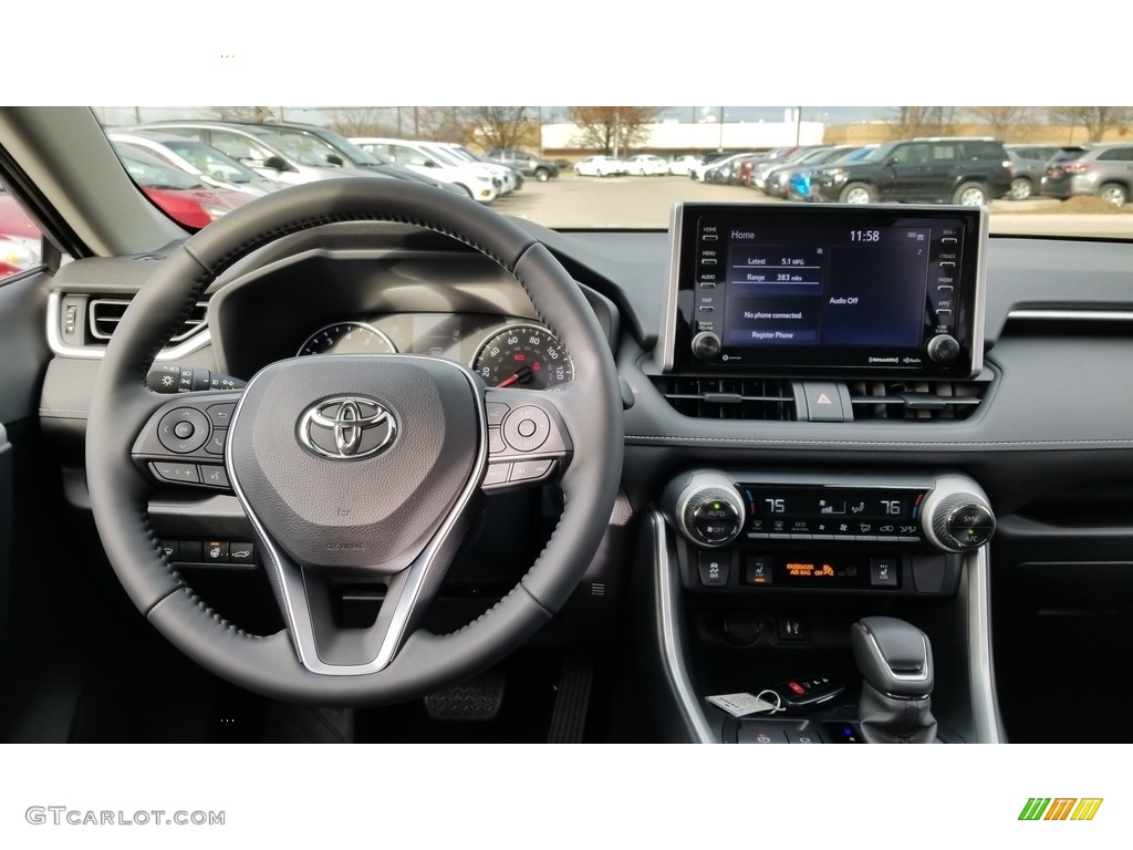 2019 RAV4 XLE AWD - Silver Sky Metallic / Black photo #4