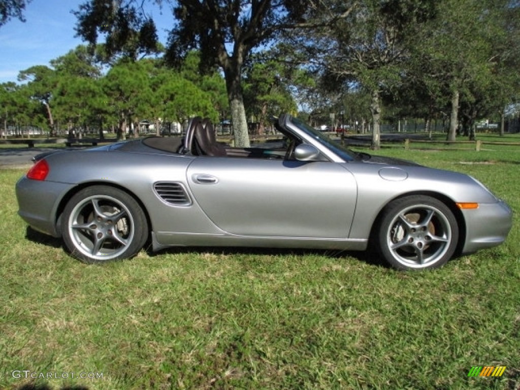 GT Silver Metallic 2004 Porsche Boxster S 550 Spyder Exterior Photo #131077987