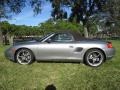 GT Silver Metallic 2004 Porsche Boxster S 550 Spyder Exterior