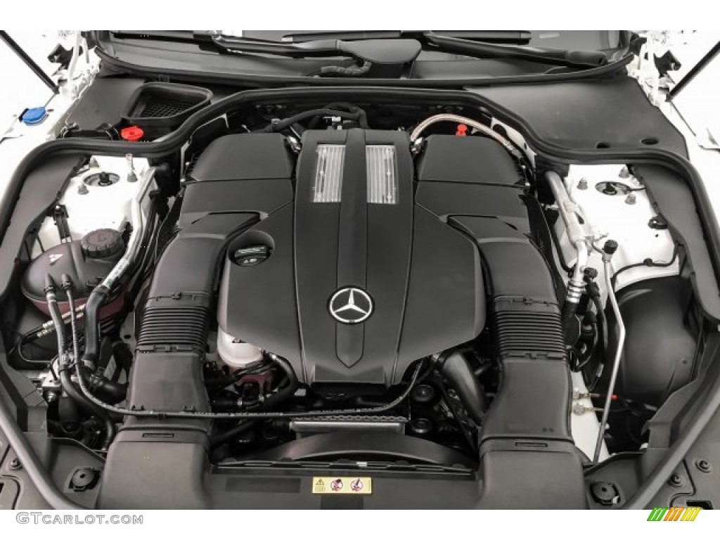 2019 Mercedes-Benz SL 450 Roadster 3.0 Liter DI biturbo DOHC 24-Valve VVT V6 Engine Photo #131078866