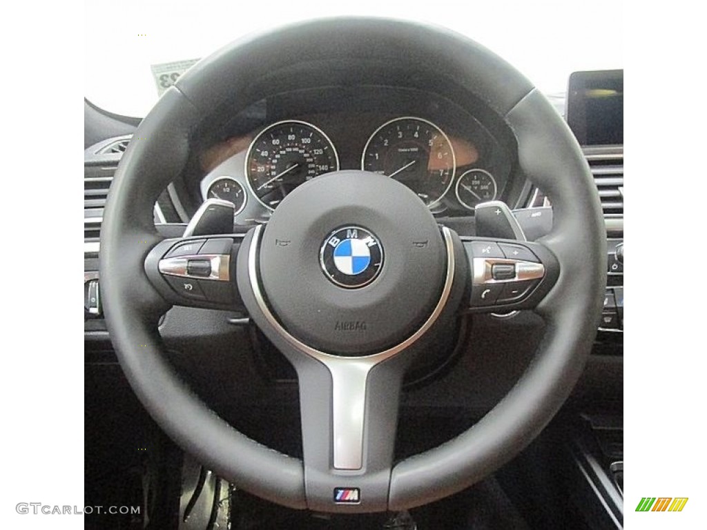 2019 4 Series 430i xDrive Gran Coupe - Carbon Black Metallic / Cognac photo #23