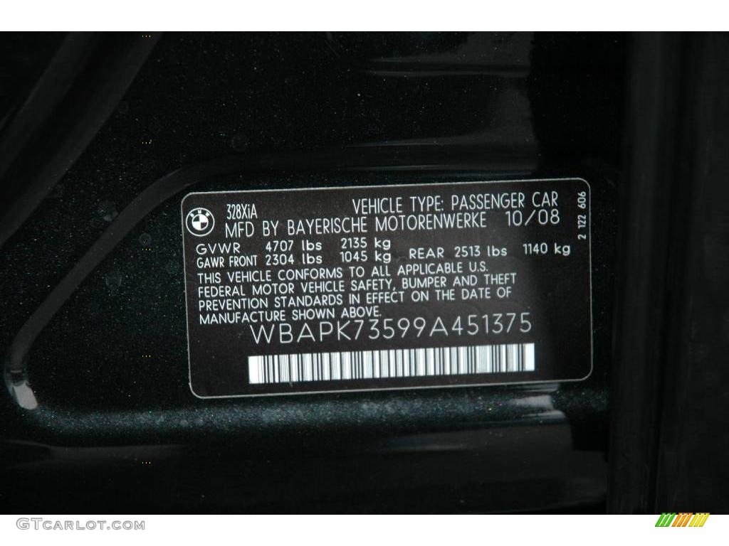 2009 3 Series 328xi Sedan - Black Sapphire Metallic / Beige Dakota Leather photo #21