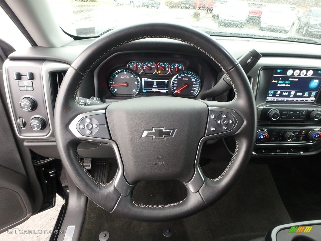 2016 Silverado 1500 LT Crew Cab 4x4 - Black / Jet Black photo #22