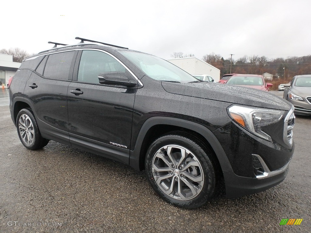 Ebony Twilight Metallic 2019 GMC Terrain SLT AWD Exterior Photo #131082178