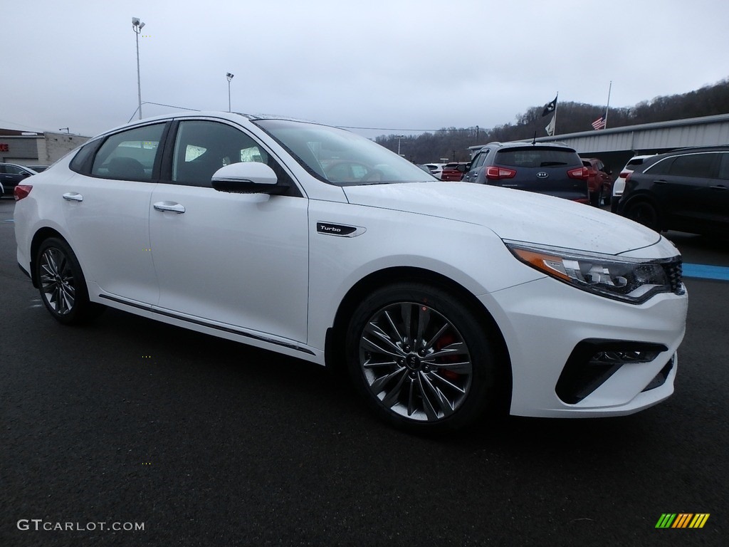Snow White Pearl 2019 Kia Optima SX Exterior Photo #131082472