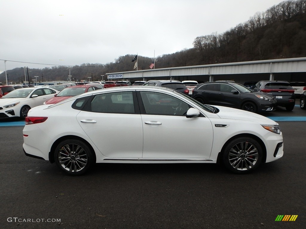 Snow White Pearl 2019 Kia Optima SX Exterior Photo #131082496