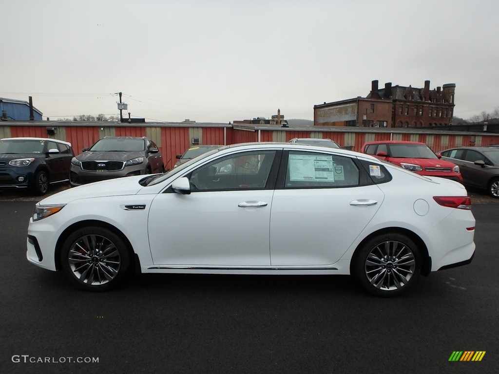 Snow White Pearl 2019 Kia Optima SX Exterior Photo #131082637