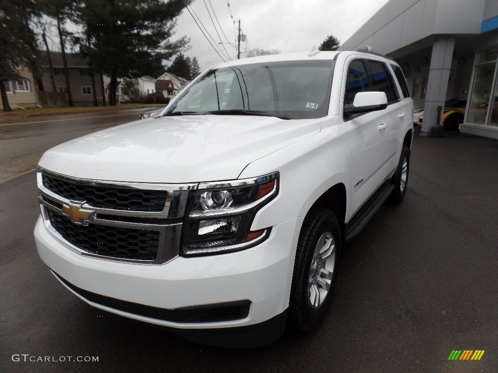 2019 Tahoe LT 4WD - Summit White / Jet Black/Dark Ash photo #4