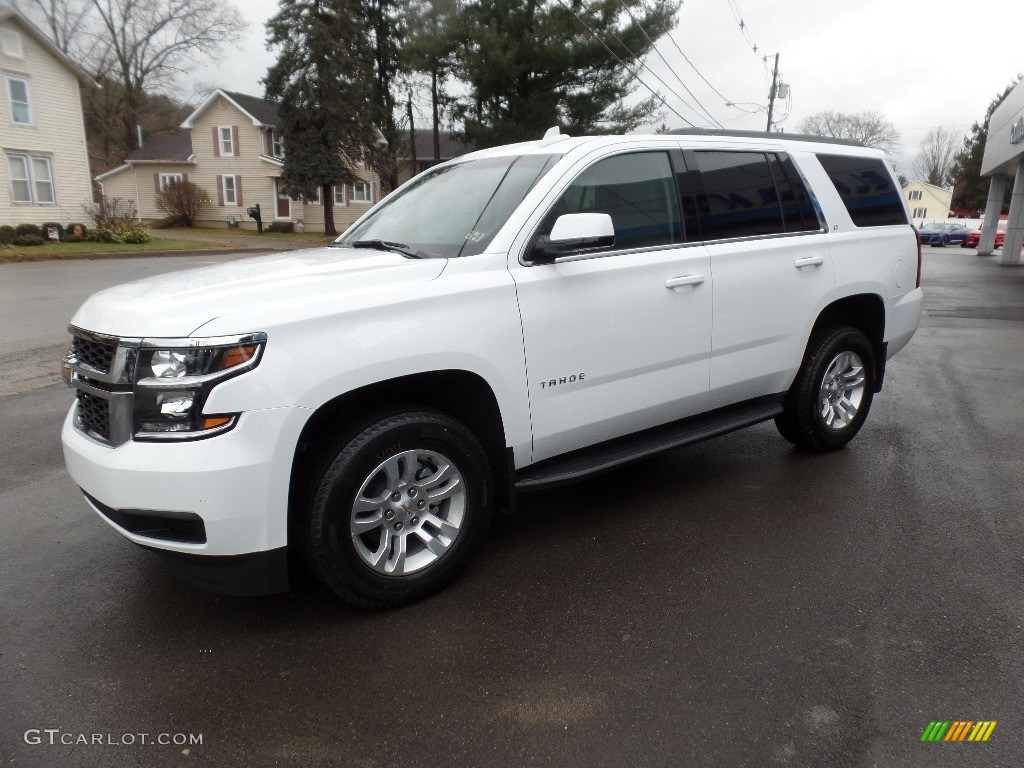 2019 Tahoe LT 4WD - Summit White / Jet Black/Dark Ash photo #5