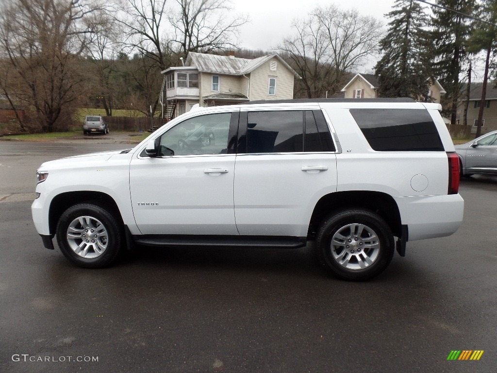 2019 Tahoe LT 4WD - Summit White / Jet Black/Dark Ash photo #6