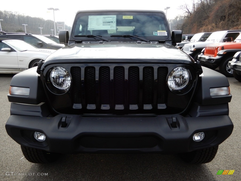 2019 Wrangler Sport 4x4 - Black / Black photo #9