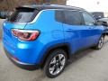 2019 Laser Blue Pearl Jeep Compass Limited 4x4  photo #6