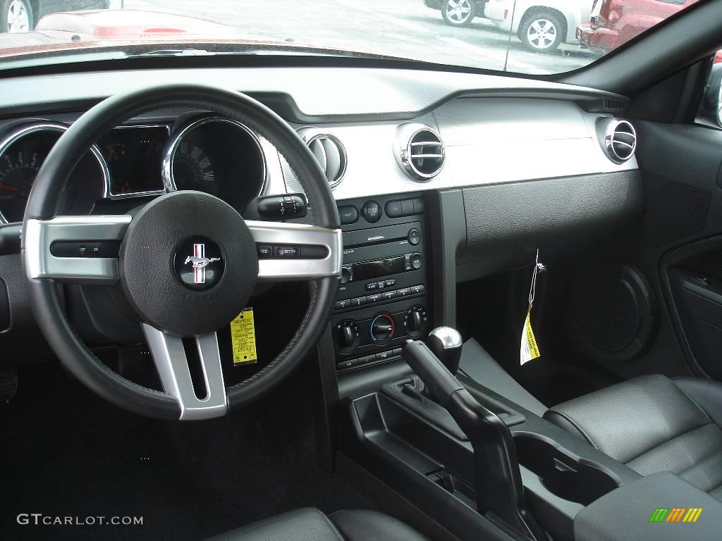 2007 Mustang GT Premium Convertible - Redfire Metallic / Dark Charcoal photo #7