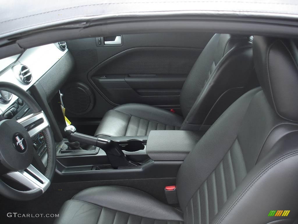 2007 Mustang GT Premium Convertible - Redfire Metallic / Dark Charcoal photo #8