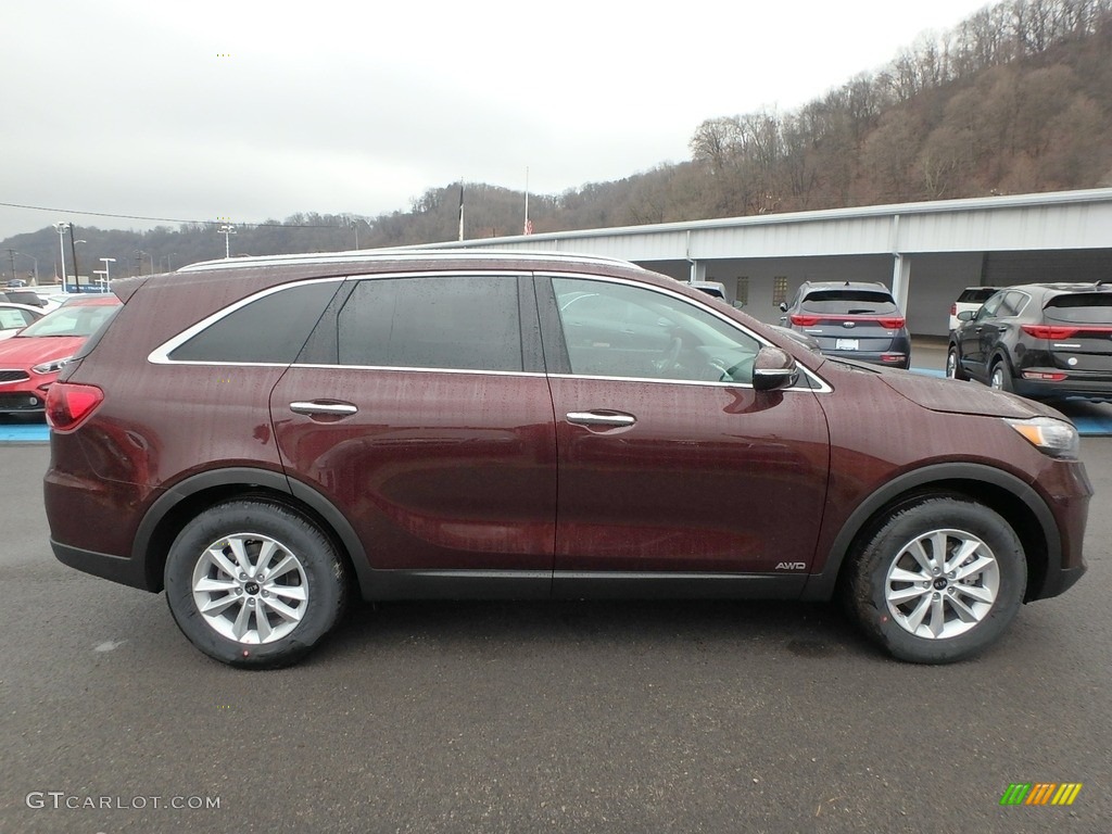 Sangria 2019 Kia Sorento LX AWD Exterior Photo #131083720