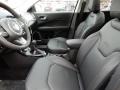 2019 Jeep Compass Black Interior Front Seat Photo