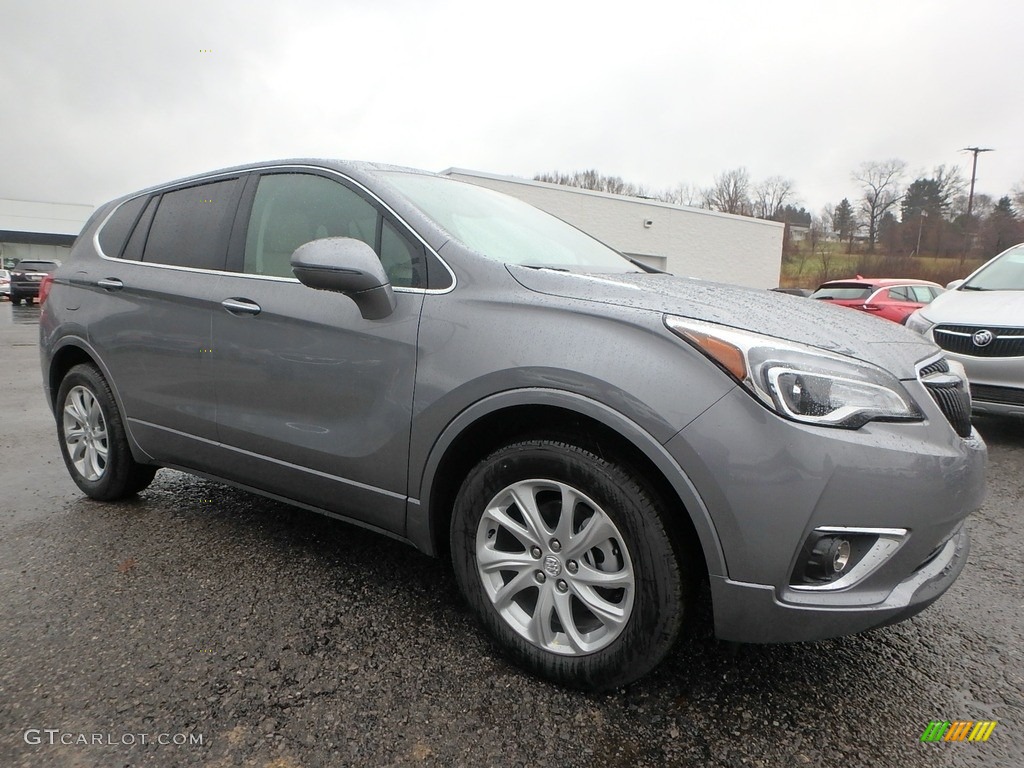 Satin Steel Gray Metallic 2019 Buick Envision Preferred AWD Exterior Photo #131084158