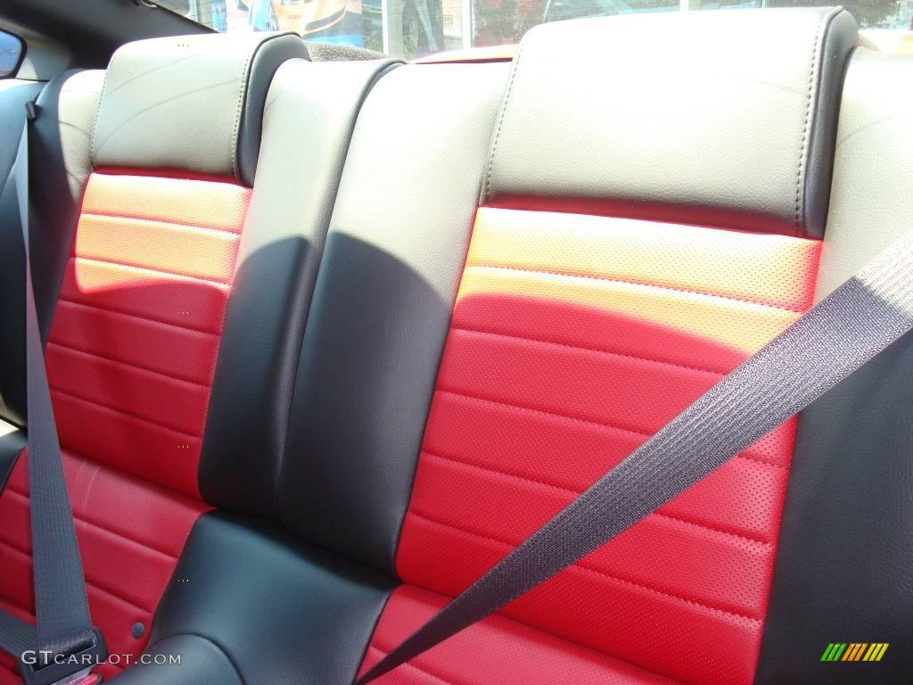 2007 Mustang Shelby GT500 Coupe - Torch Red / Black/Red photo #16