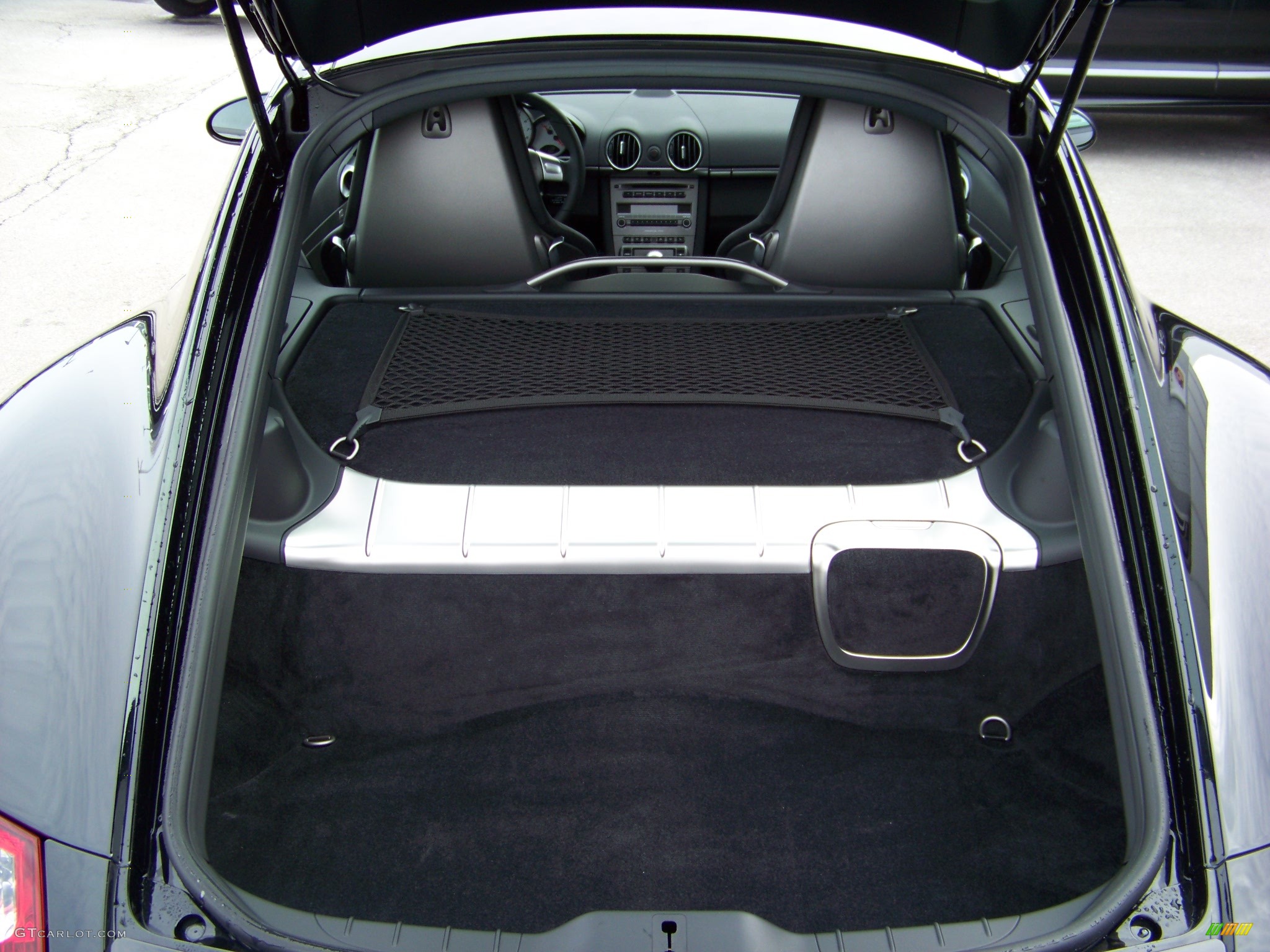 2008 Cayman S - Black / Black photo #7