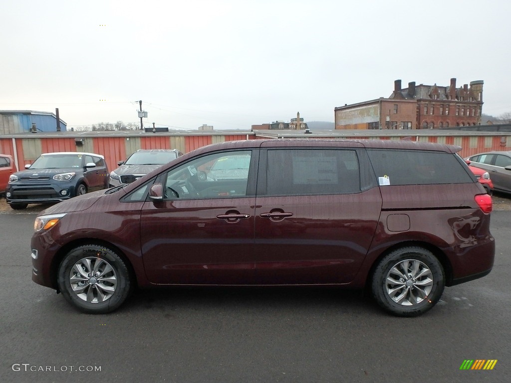 Venetian Red 2019 Kia Sedona LX Exterior Photo #131087257