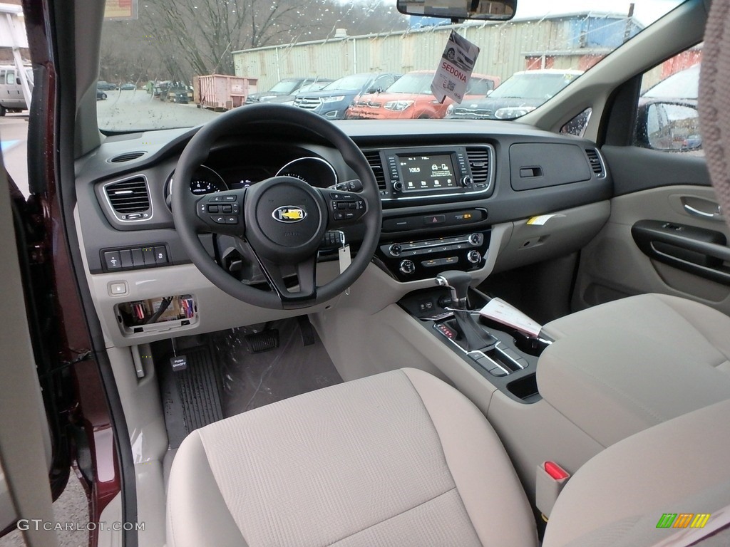 Camel Interior 2019 Kia Sedona LX Photo #131087342