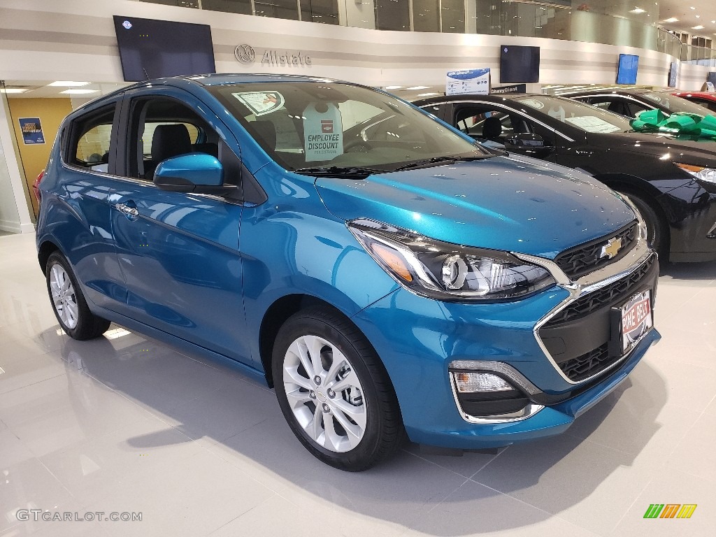 2019 Caribbean Blue Metallic Chevrolet Spark LT 131072775 GTCarLot