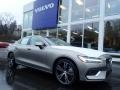 Pebble Gray Metallic 2019 Volvo S60 T6 Inscription AWD