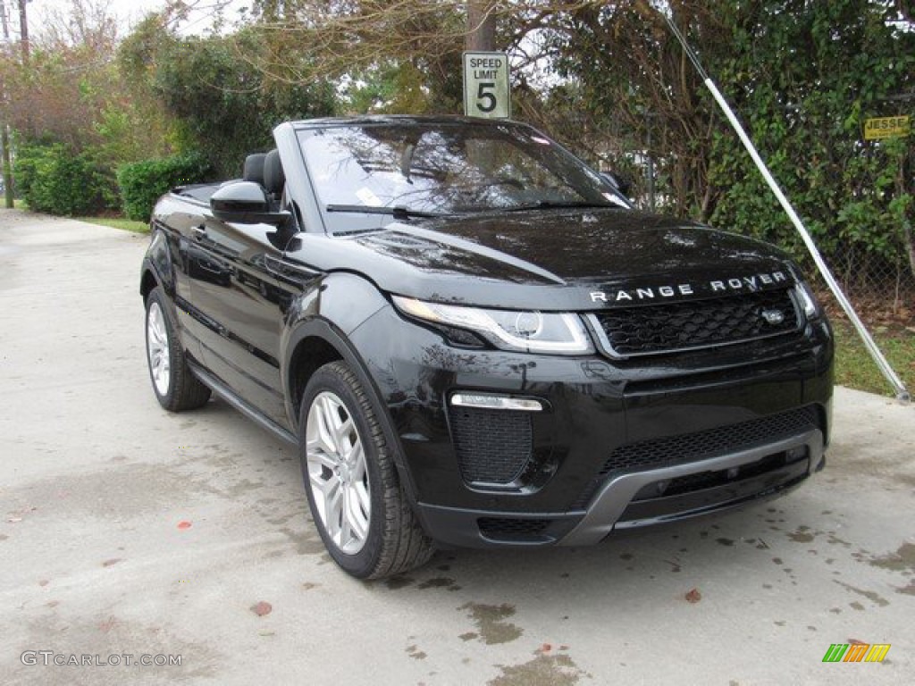 Santorini Black Metallic 2019 Land Rover Range Rover Evoque Convertible HSE Dynamic Exterior Photo #131087968